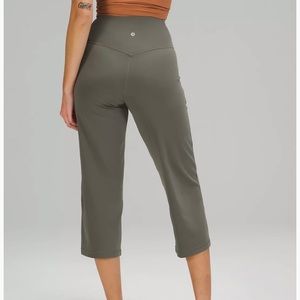 NWT Lululemon Align Wide Leg Crop 23”